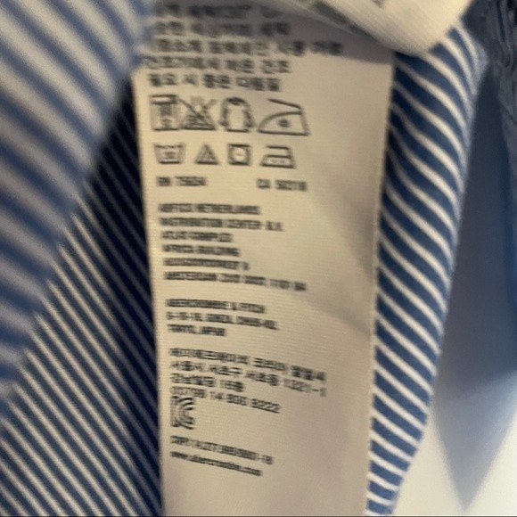 Abercrombie Kids Cotton Long Sleeve Button Down Shirt Muscle Fit - Picture 7 of 10